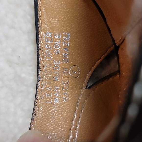 Etienne Aigner Vodka 7M Black Leather Mules with Bow & peep holes - Picture 4 of 5